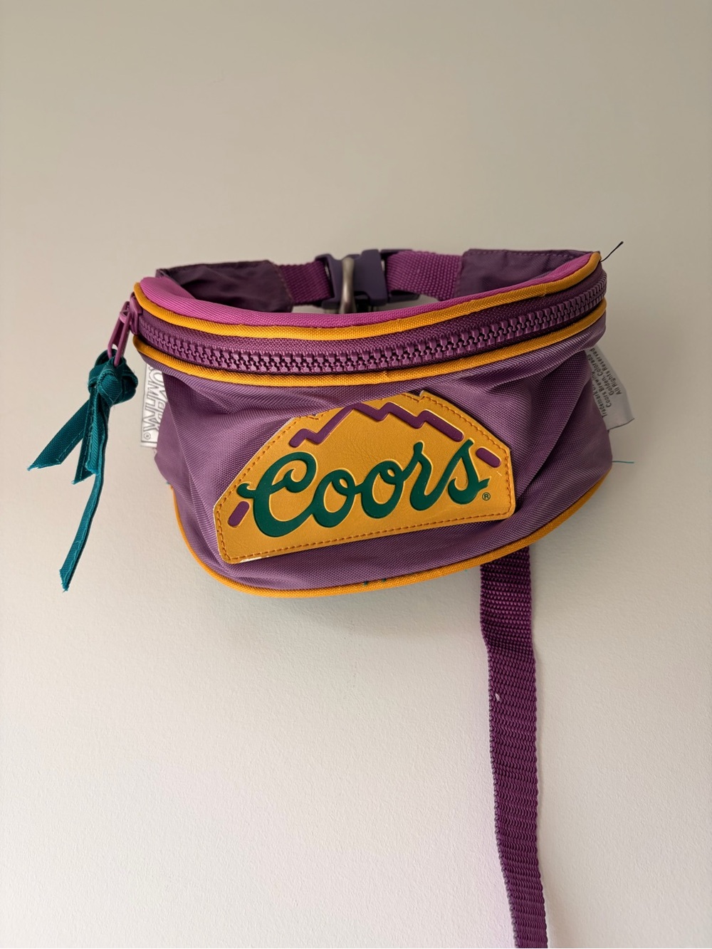 Vintage 1991 Coors Fanny Pack/Crossbody Bag